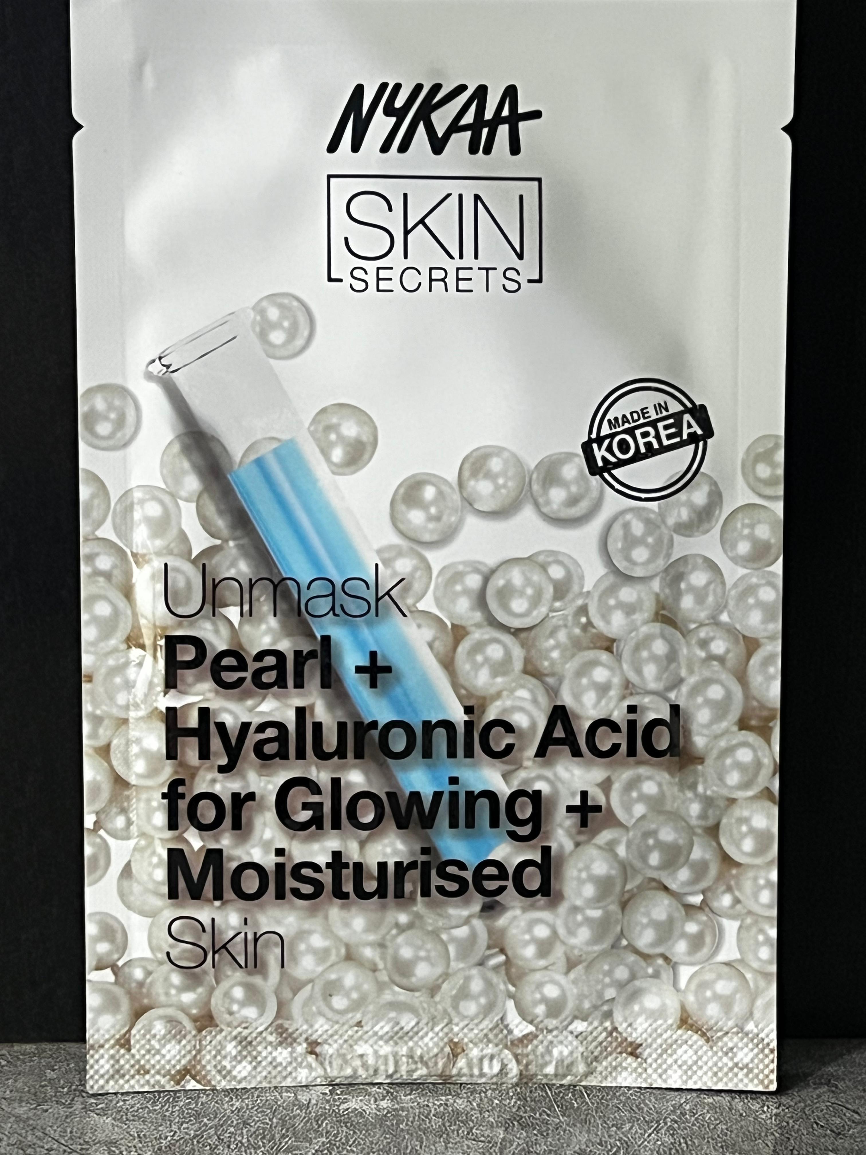 Pearl + Hyaluronic Acid Sheet mask